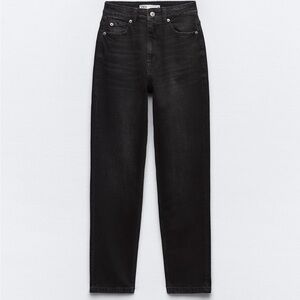 ZARA high waist mom fit jeans